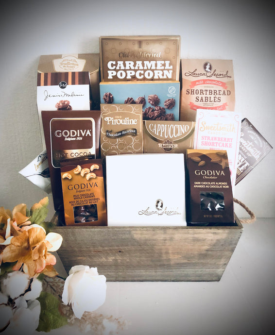 Elith Gift Hamper Basket Online Christmas Chocolate Corporate godiva coffee